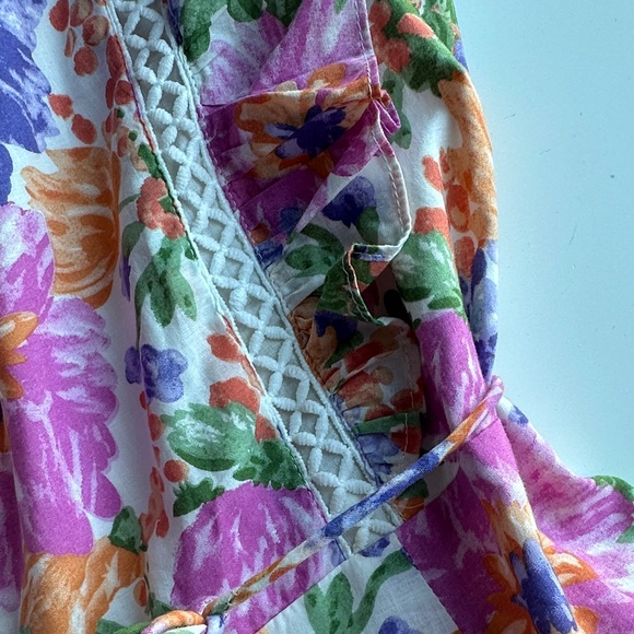 Hello Molly Pink Multi Floral Ruffle Dress - Picture 4 of 12